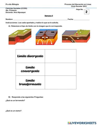 Los desastres naturales