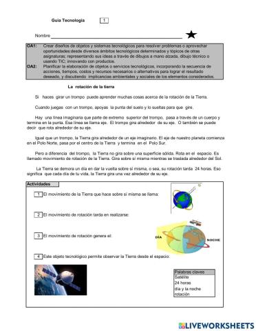 Movimiento de rotación