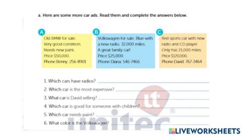 Reading Comprehension