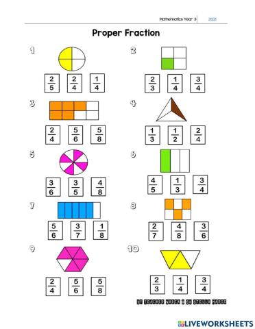 Proper Fraction