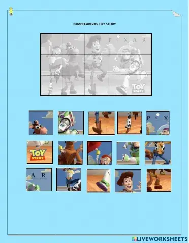 Rompecabeza Toy Story