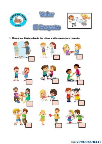 Valor. El respeto