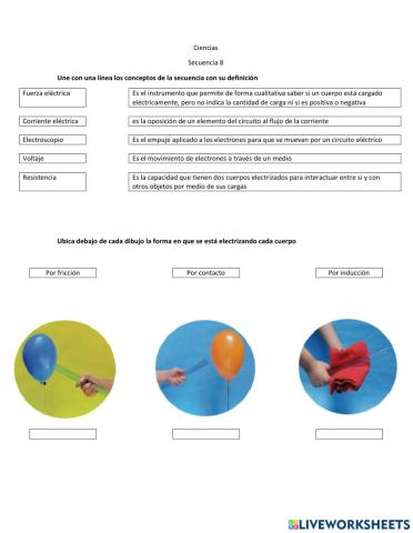 Secuencia 8 Ciencias