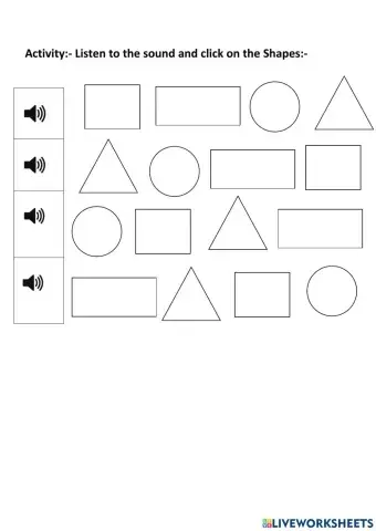 Jr Kg Shapes