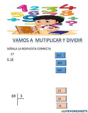 Multiplicacion y division