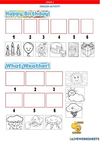 English Activity - Vocabulary