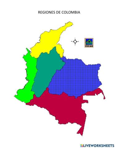 Regiones De Colombia