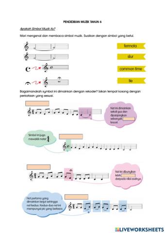 Pendidikan Muzik Tahun 6