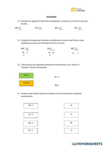Divisiones