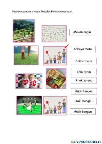 Simpulan Bahasa Tahun 1