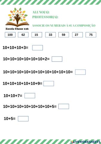 Composição de numerais