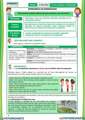 Los cambios que generan ls tipos de riego