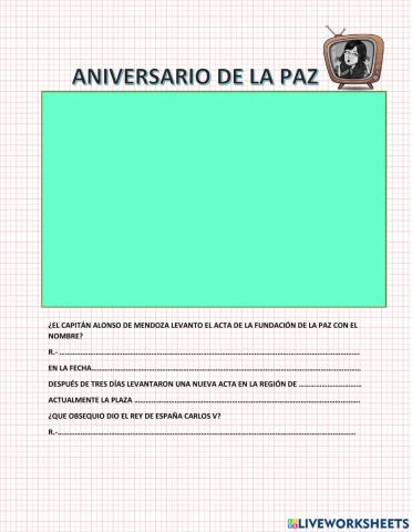 Aniversario de la paz