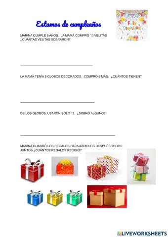 Situaciones de matemática