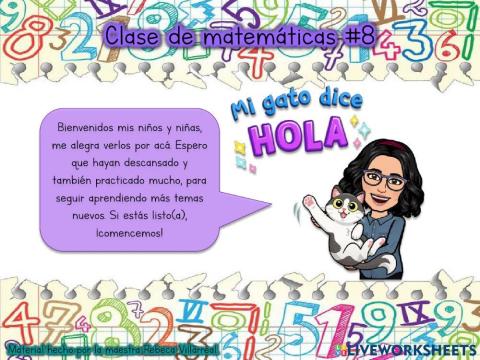 El doble y la mitad de un número natural