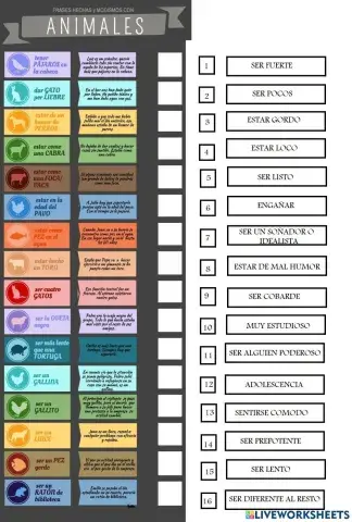 Frases Hechas y Modismos