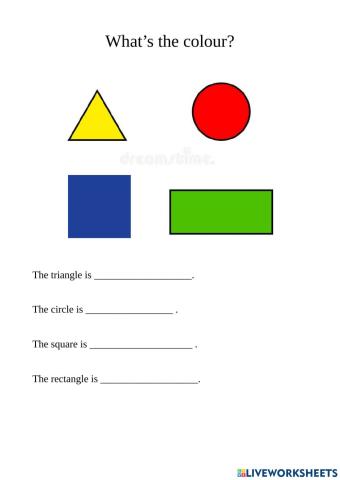 Shapes and colours
