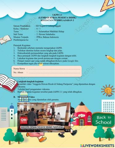 LKPD Rancangan Pembelajaran 2.1