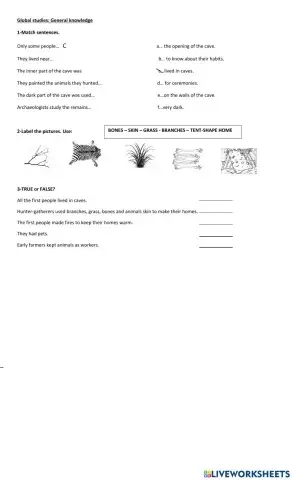 Who were the first people?