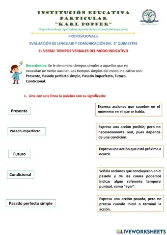 Evaluación del Segundo Quimestre