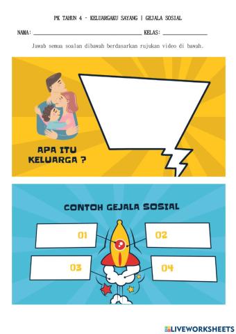 Pendidikan kesihatan - keluargaku sayang