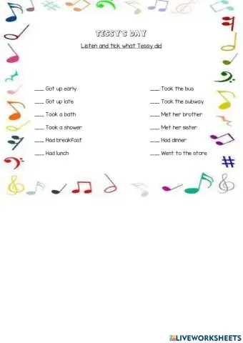 Listening: Past Simple