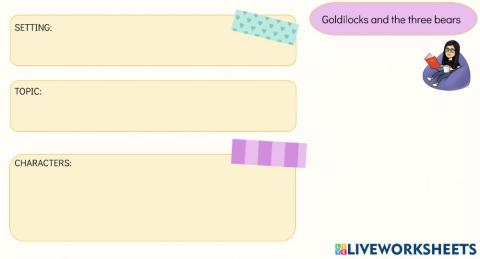 Goldilocks & the three bears