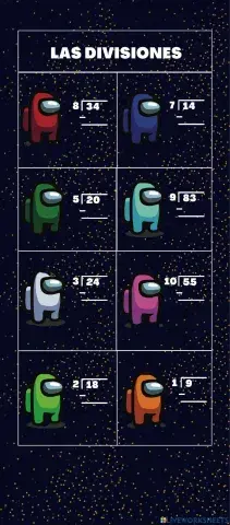 División exacta e inexacta