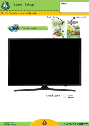 Sains T1 - Keperluan asas benda hidup