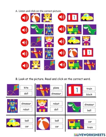 Toys Listen and Read