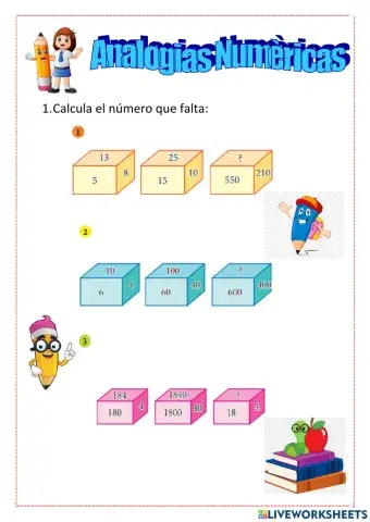 Analogìas Numèricas