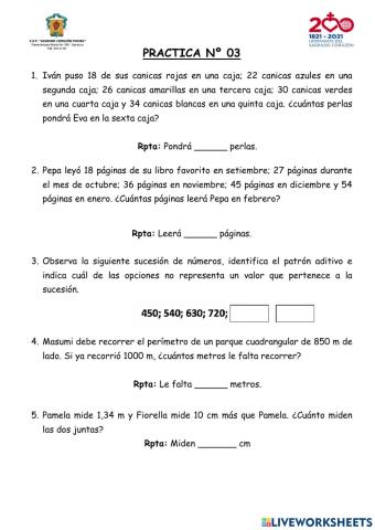 Practica Nº 03 - II Bimestre