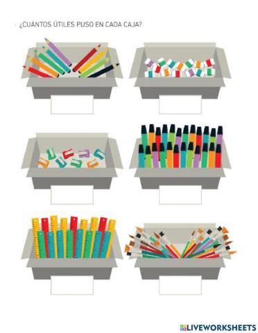 A guardar, a guardar (Conteo de colecciones)