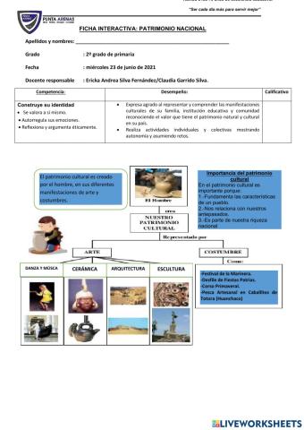 Patrimonio natural y cultural.