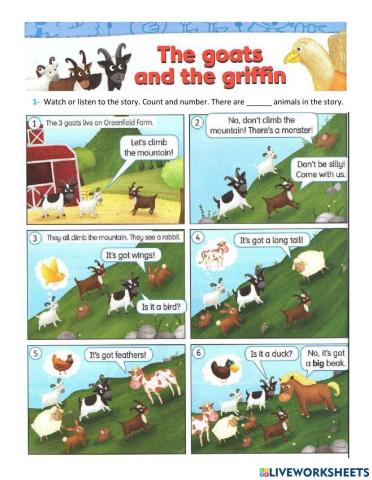 The goats and the griffin