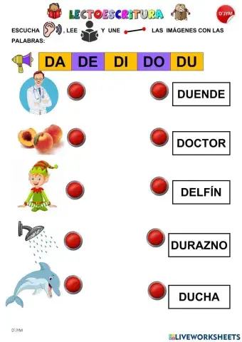 Sílabas Da De Di Do Du