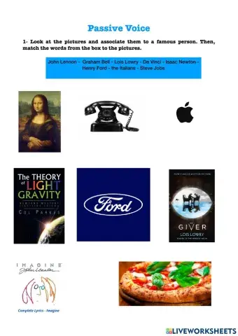 Passive voice past simple