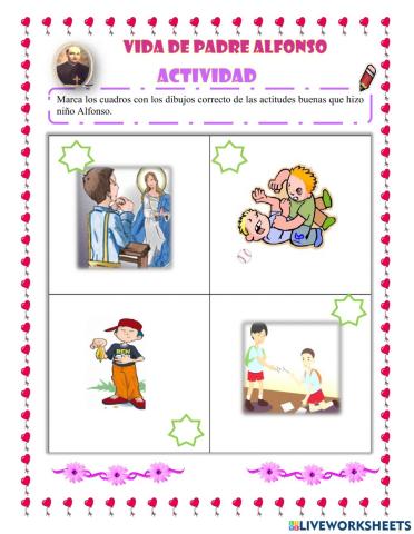 Juventud del Padre Alfonso