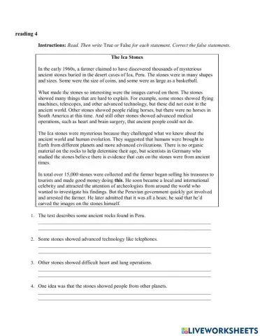 Level 5 - Test Module 4 - Reading