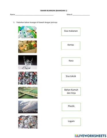 Bahan buangan- part 1