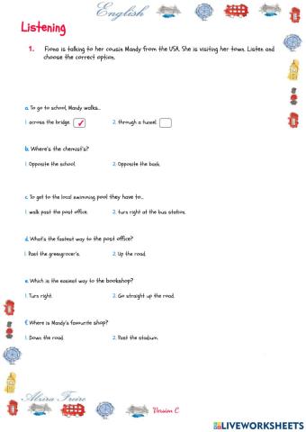 Unit 4 - Test - Listening (NEE)