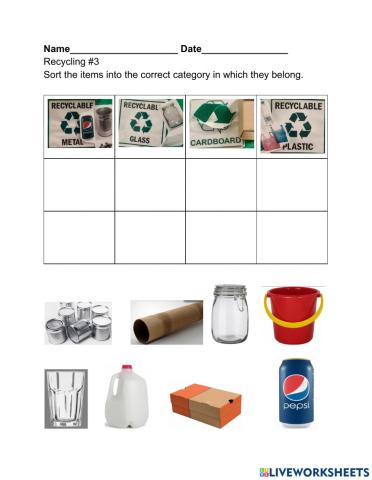 Recycling - Sorting -3
