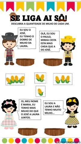 Festa Junina e Raciocínio Lógico