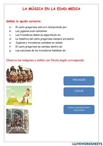 La música en la edad media