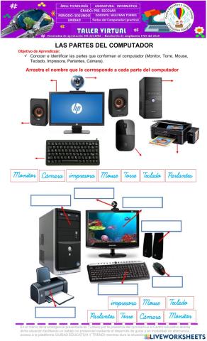 Las partes del computador