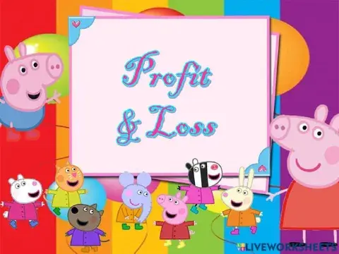 Profit and loss