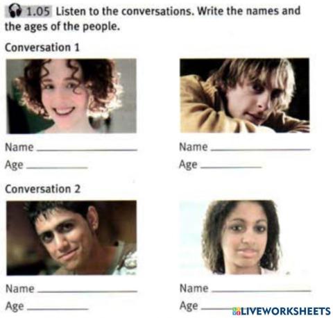 Listening. How old are you?