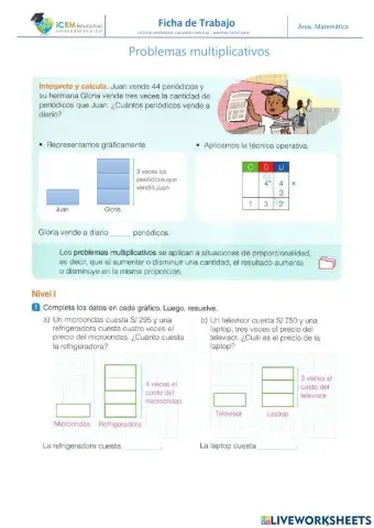 Problemas multiplicativos