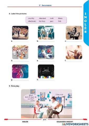 Unidad 4 - inglés 3°