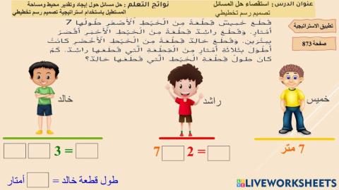 استقصاء حل المسائل: تصميم رسم تخطيطي